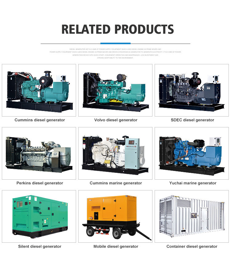30kw-400kw Dg Silent Generator Electrical Power Portable 420cc