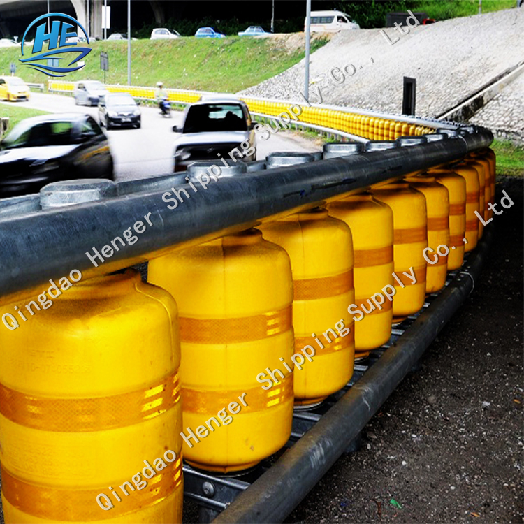 Steel Highway Guardrail Rotating Wave Guardrail
