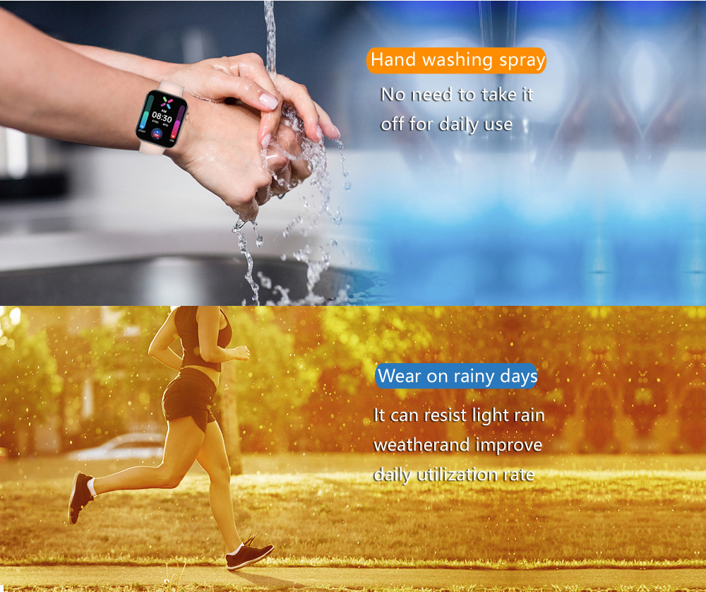 2021 Original IWO YY21 Smart Watch Call 44mm Fitness Tracker Heart Rate Monitor Blood Pressure SmartWatch IOS Android P