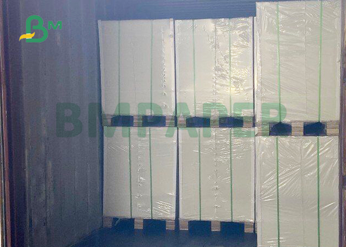  250gsm Food Grade White Ivory Paper Board For Cupcake Box Hard Stiffness