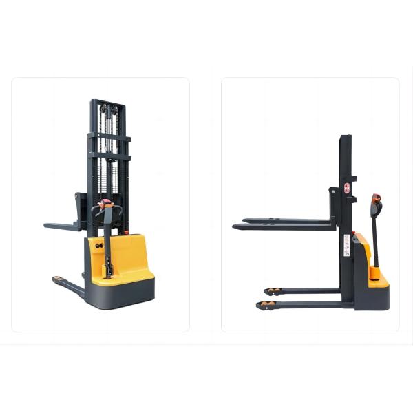 2.2kw Straddle Pallet Stacker Steel Structure Electric Lift Pallet Stacker