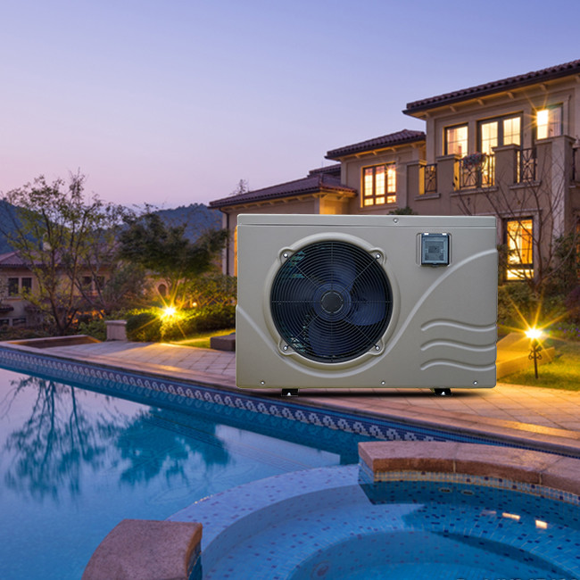 Inverter small air source heat pump boiler 21KW Hot Water Heat Pumps For Swimming Pools