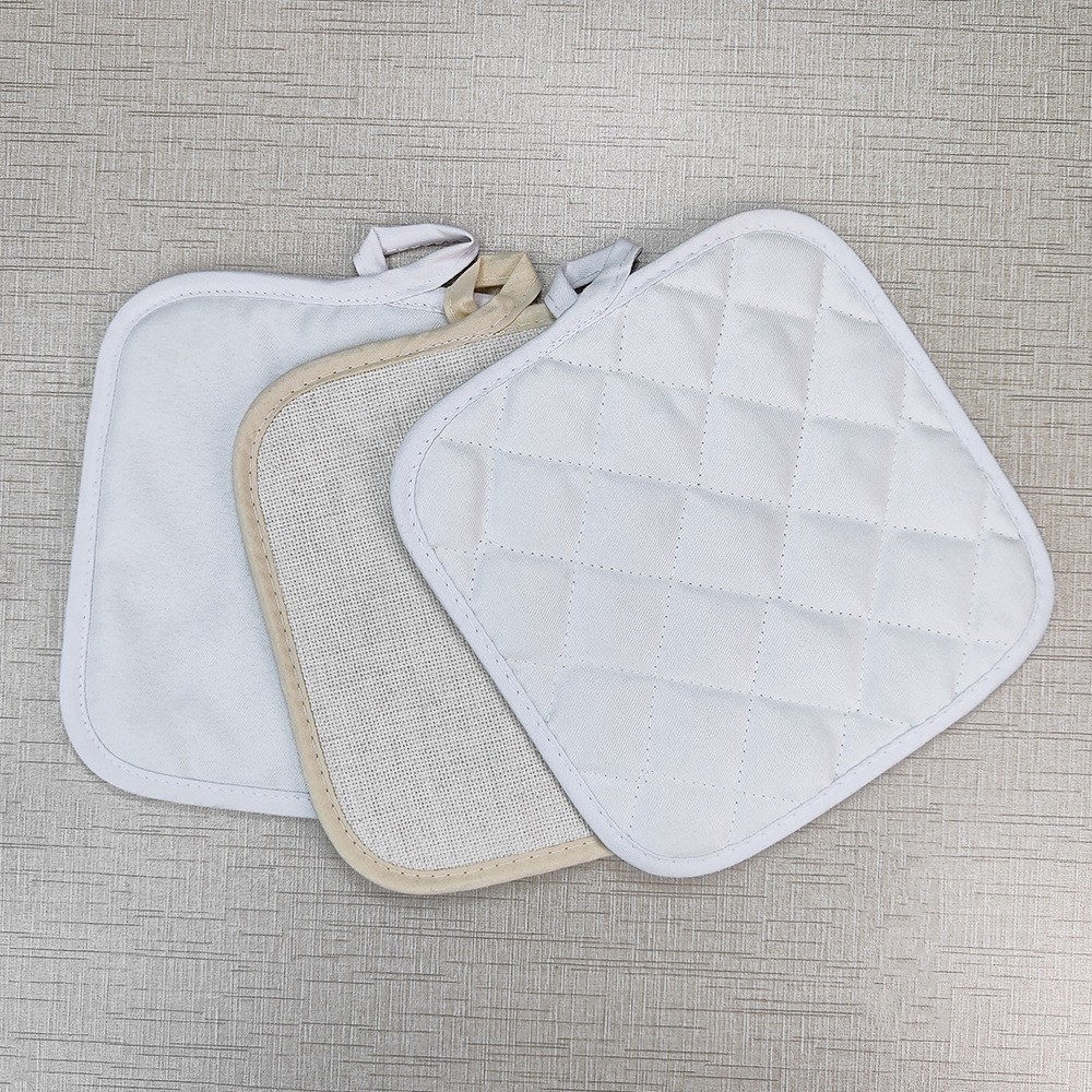 Custom Logo Sublimation Oven Mitt For Kitchen Sublimation Gloves For Photo Printing