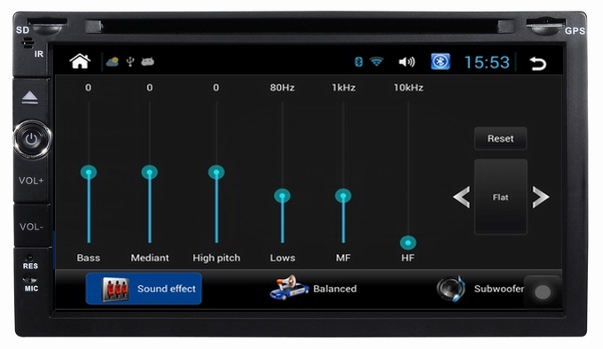 Ouchuangbo 7 inch android 4.2 Universal Car DVD stereo head unit radio support 1024*600 BT Phonebook