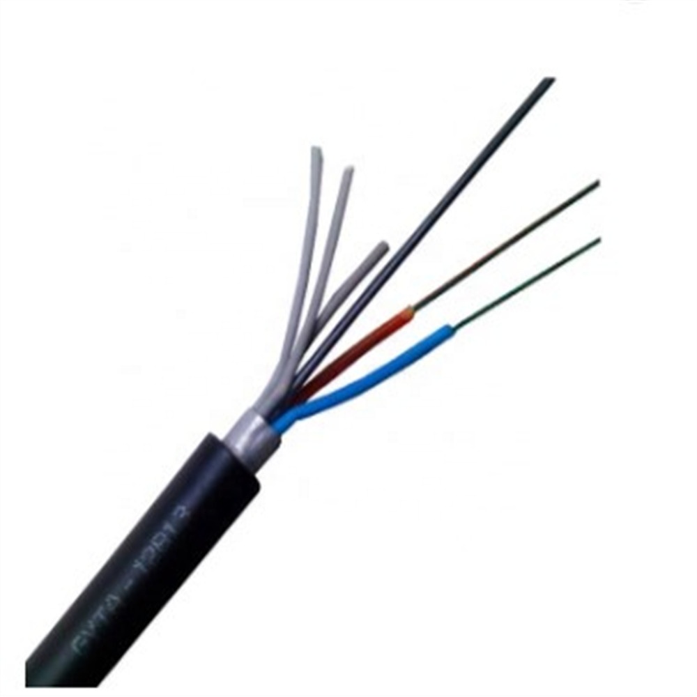 Factory cheap price stranded loose tube non-metallic strength member fiber cable