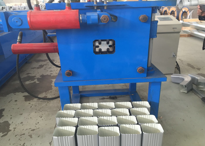 Flat Oval Pipe / Tube Making Custom Roll Forming Machine Ellipse Shape Steel