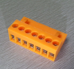 RD HT3.96K 3.96 pitch 2P-12P orange color 300V 10A plug in terminal block female type