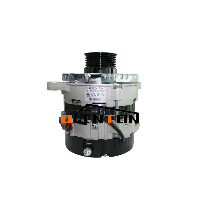 Excavator Alternator Assy CX130B 4HK1 4JJ1 4LE2 24V 6SD1T 8-98092112-1 1-81200482-1