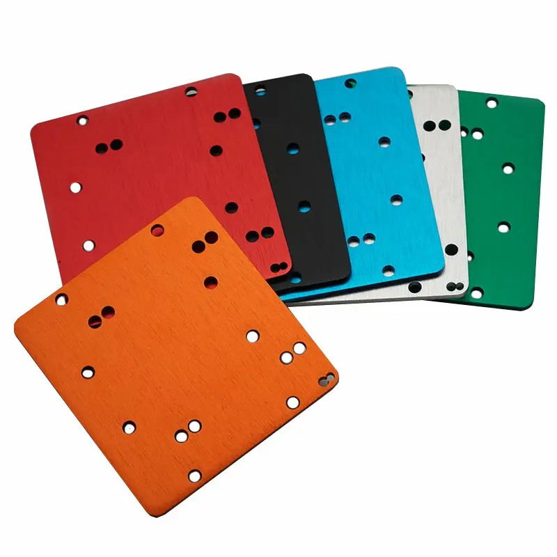Aluminum Stamping Bending Sheet Metal Parts Fabrication Powder Coating
