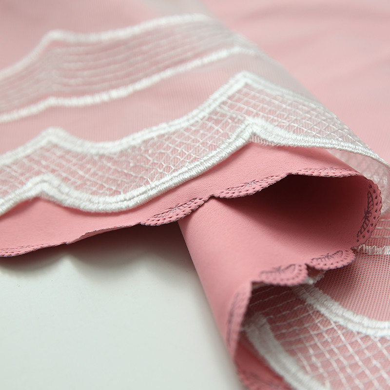 Voile Window Curtain Sheer Fabric 2.80M 100% Polyester Soft Chiffon White