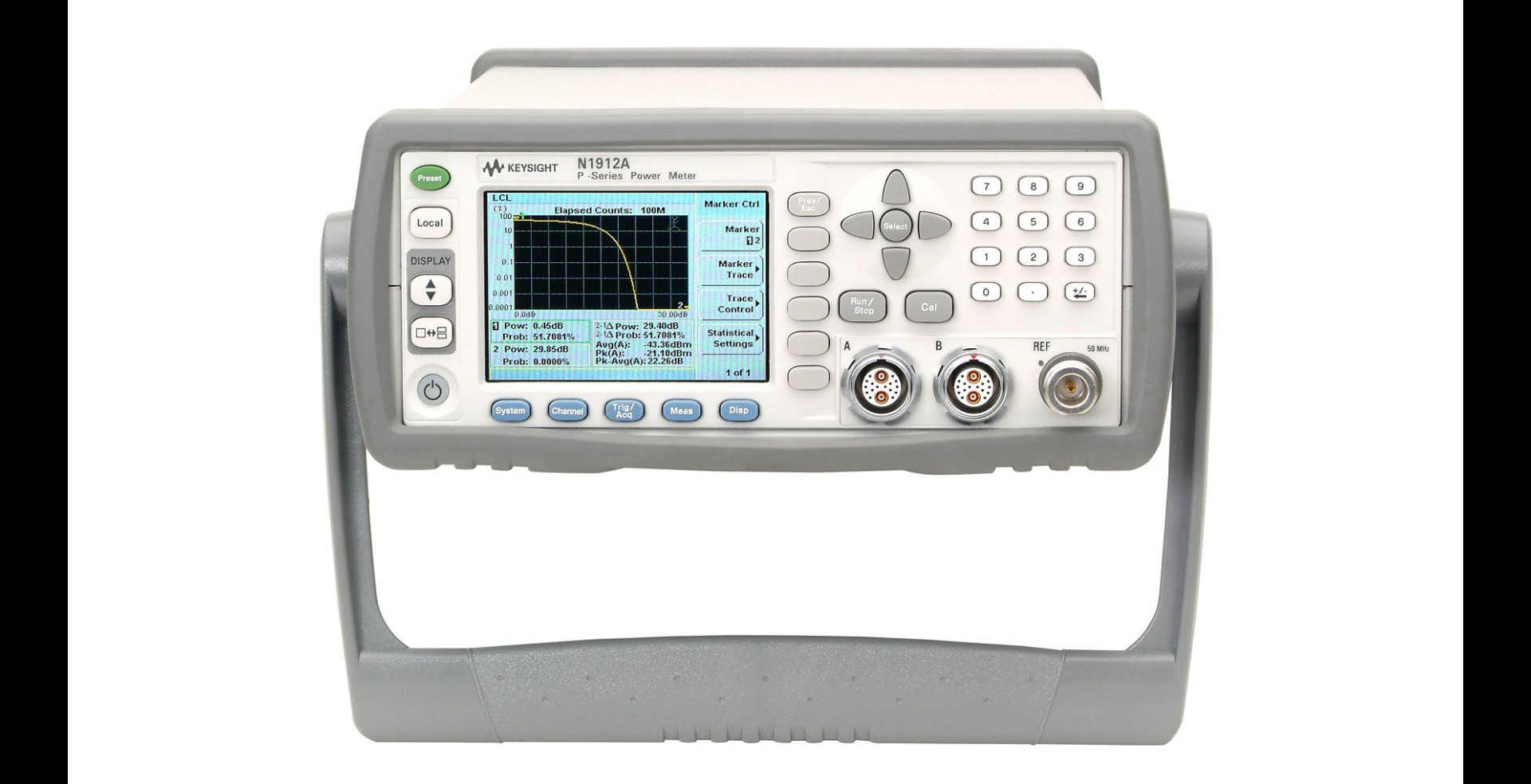Dual Channel Rackmount Keysight Power Meter , Agilent N1912A P Series 50MHz-40GHz