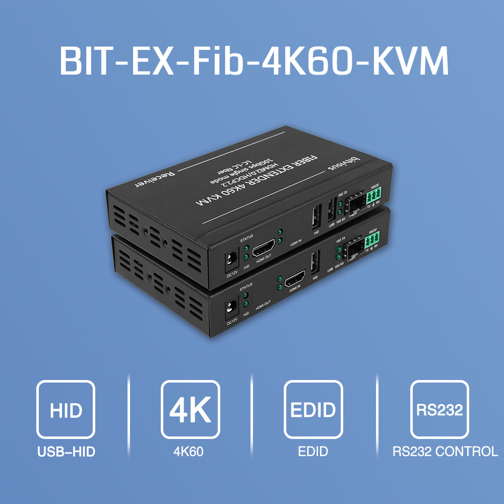 4K60 KVM HDBT HDMI Extender 30km Long Distance HDMI Extender