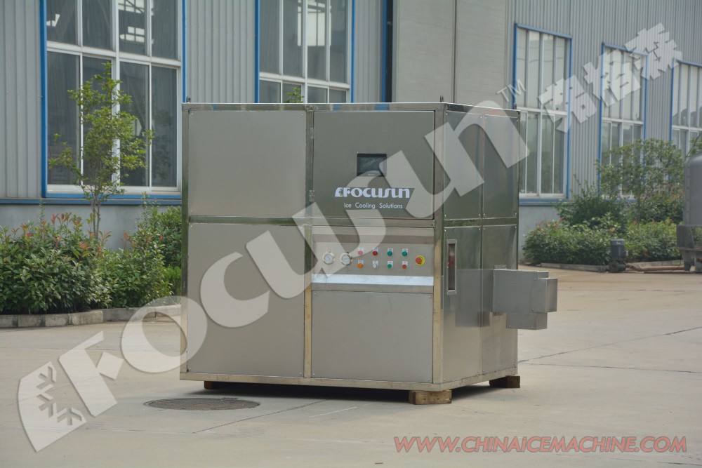10T Cube Ice Machine with Bitzer Compressor Industrial & Commercial Big Capacity ice cube machine