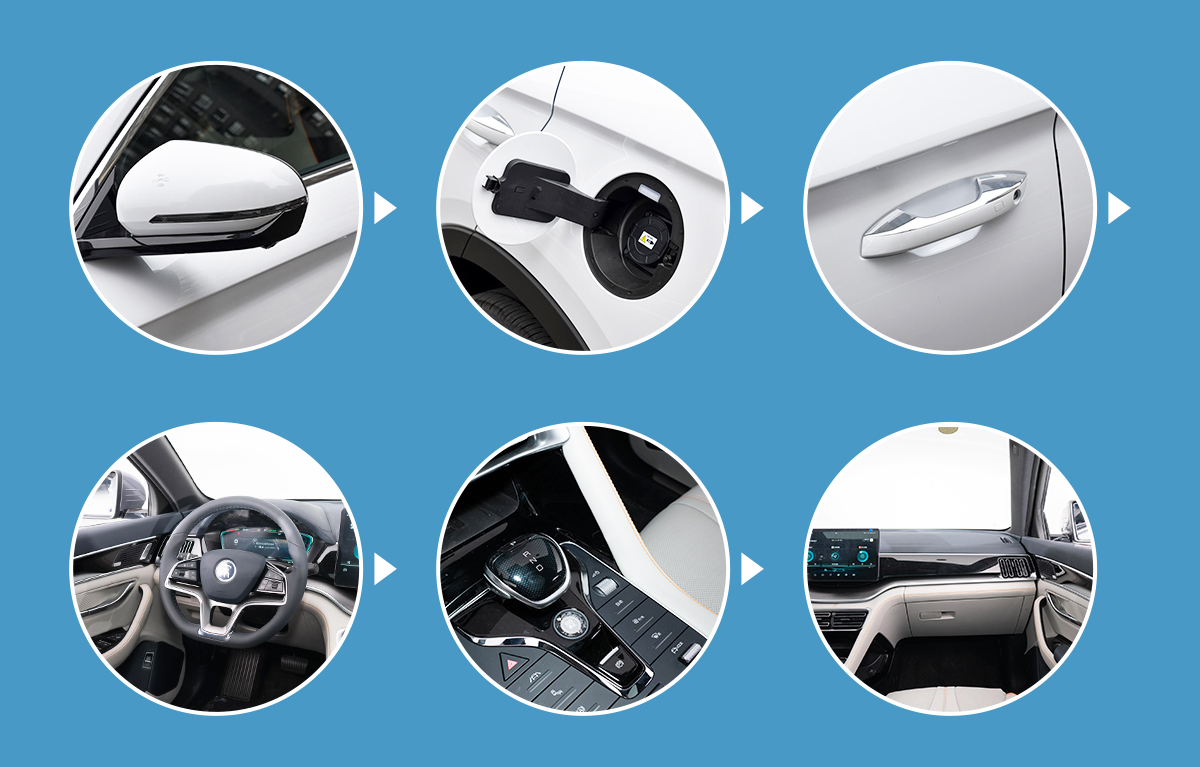 2023 BYD Song L Model Luxury SUV 5 Seats Electric Vehicle with Max Speed of 160 Km/h and Charging Time of 0.5 Hour
