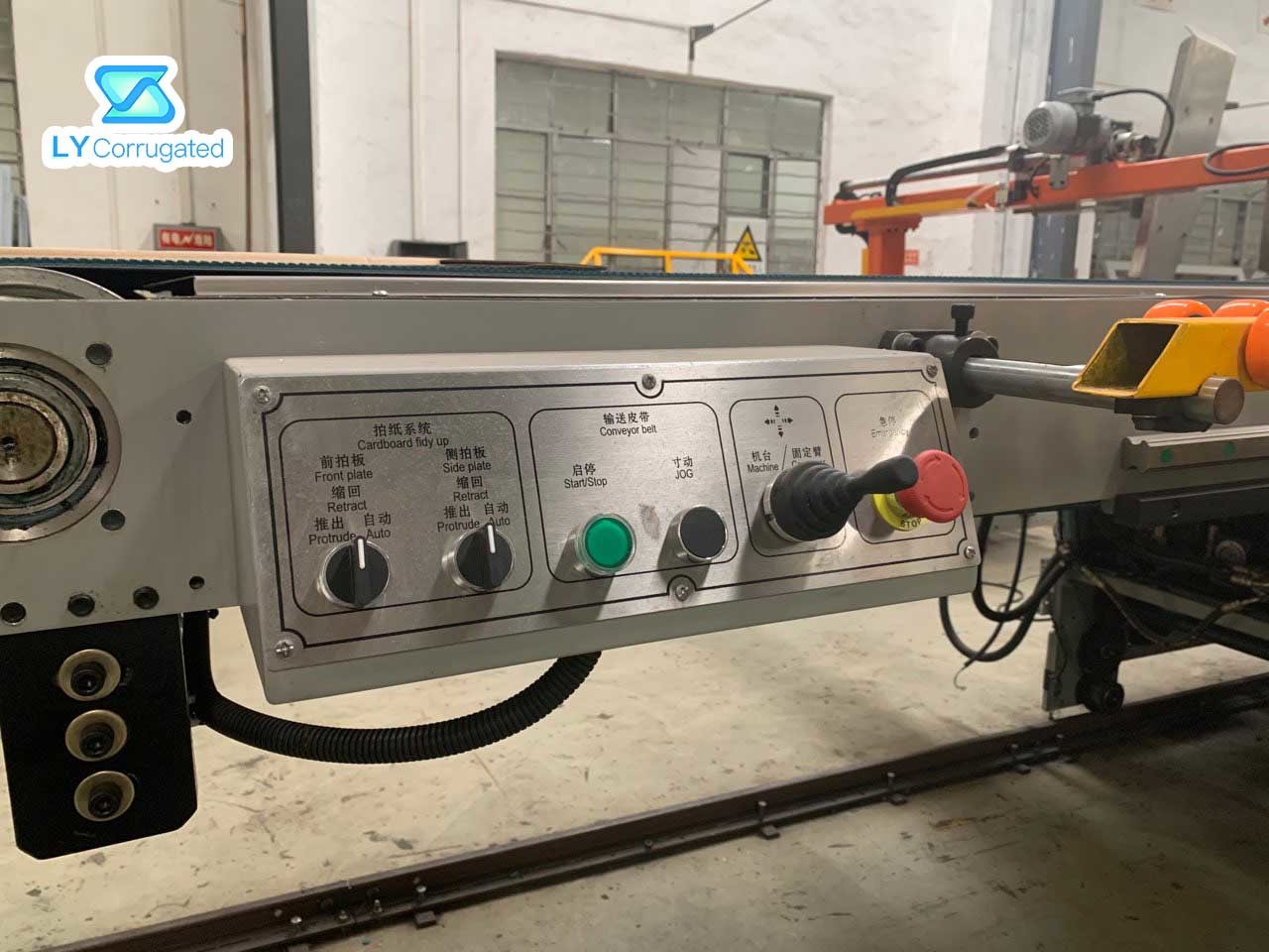 PLC Carton Box Machine , 220V Automatic Feeder Machine For Flexo Printer