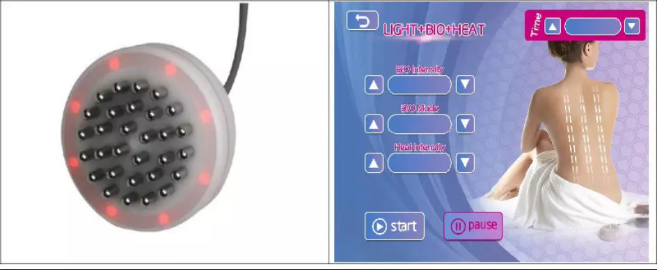 Body Shaping Vacuum Cavitation Machine 6 Handles 635nm 6D RF Laser Slimming Device