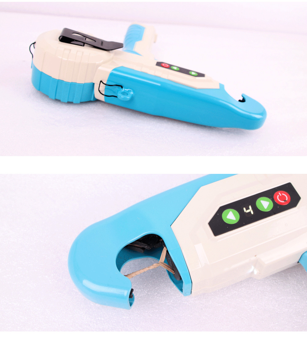 Swansoft 25mm High Efficient Elastic Twine Tying Tools Fruit Packaging Tie Machine Electric Tying Machine/Binder