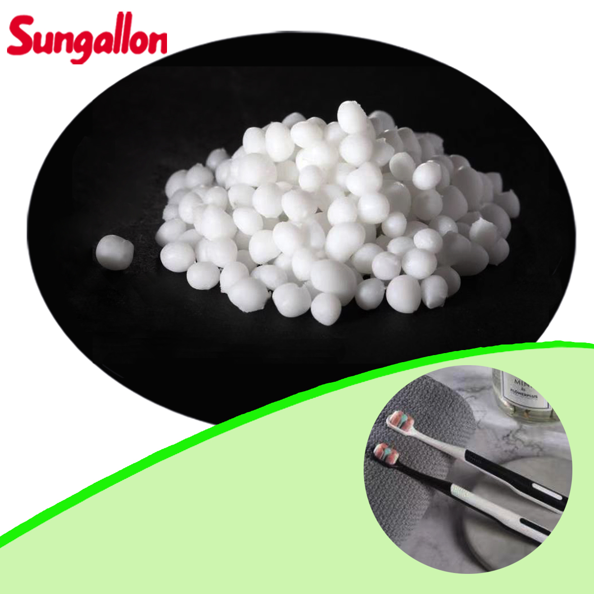 Eco-Friendly White Recycled TPE Injection Extrusion 55A-95A Hardness