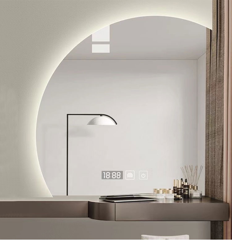 LED Strip Customized Trichromatic Light Smart Mirror A Must-Have for Modern Bathrooms