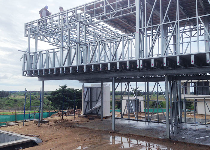 Prefab House Light Steel Structure Luxury Villa Prefabricated Residential Home for USA