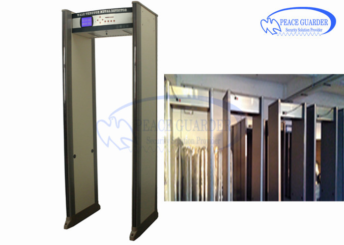 Waterproof Walk Through Metal Detector Gate Shock Proof For Post Office