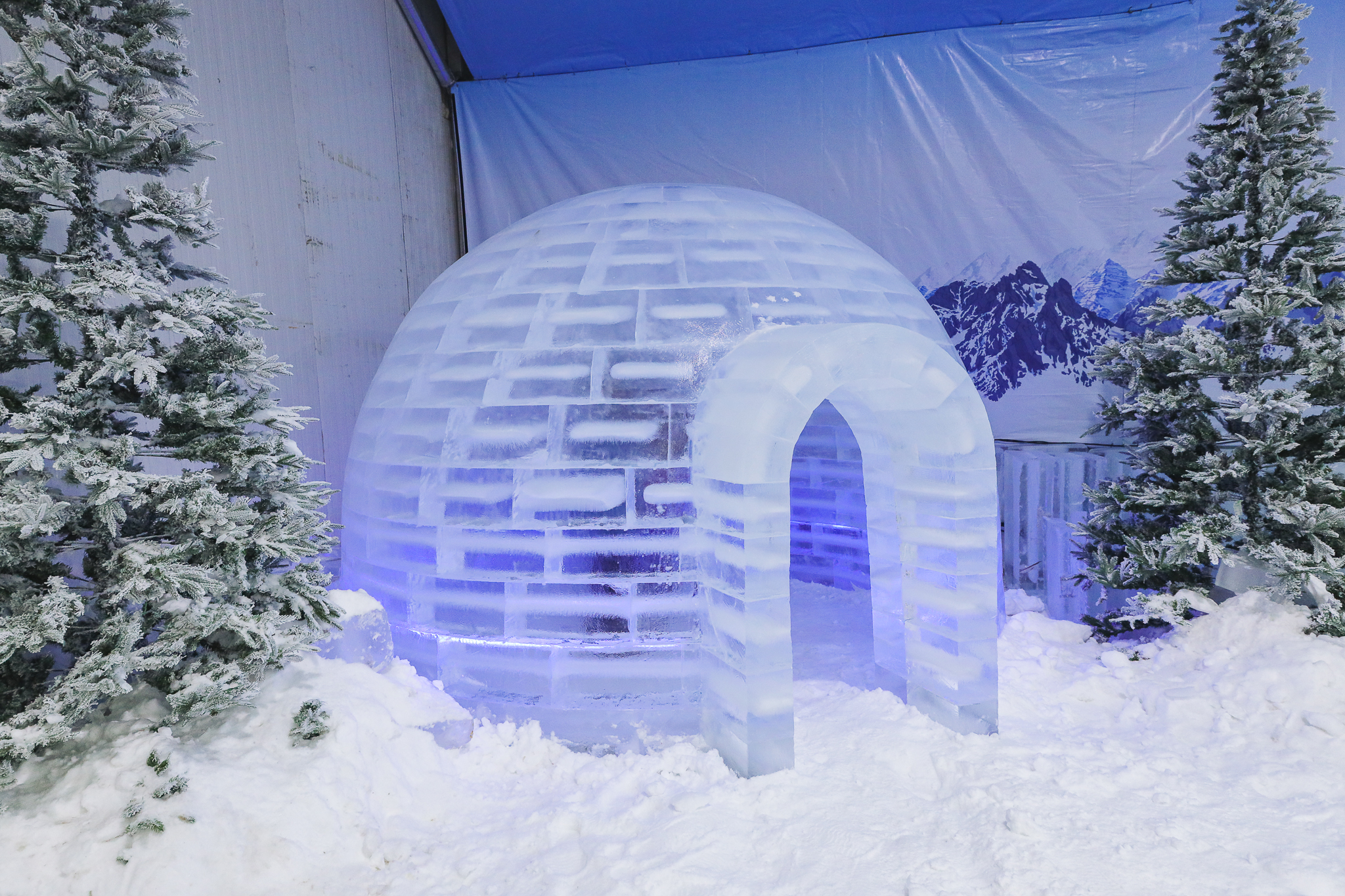 Commercial 600kg Snow Effect Machine for Parties Ice Shape Snow Party Essential