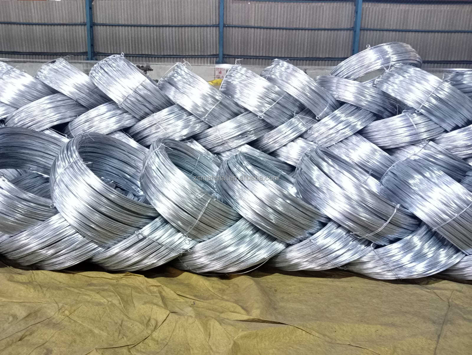 Galvanized Steel Wire 8mm in ASTM Standard from Professional with Q195/Q235/SAE1006/SAE1008 Grade