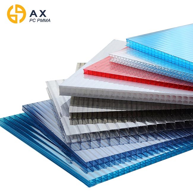 Brown Wear Resistance Multiwall Polycarbonate Sheet