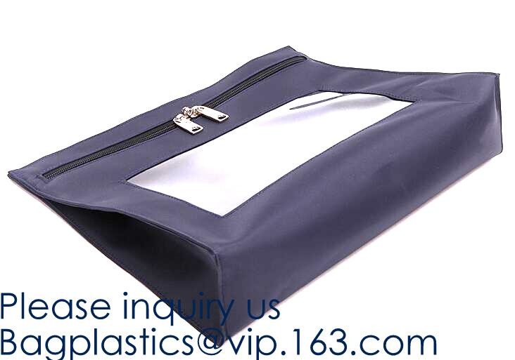 Locking Security Money Bag Cash Bank Deposit Bag with Two Keys Bank Security Deposit Bags Cash Bag With Locking bagease