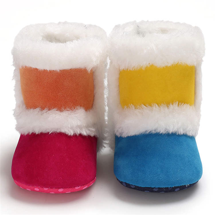 2019 winter warm cotton Cute 0-2 years Outdoor baby booties