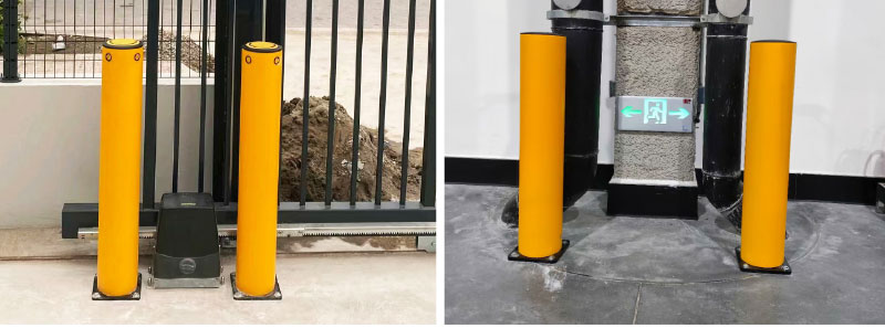 Safety Bollard Anti-collision Post Bollard Traffic Guardrails