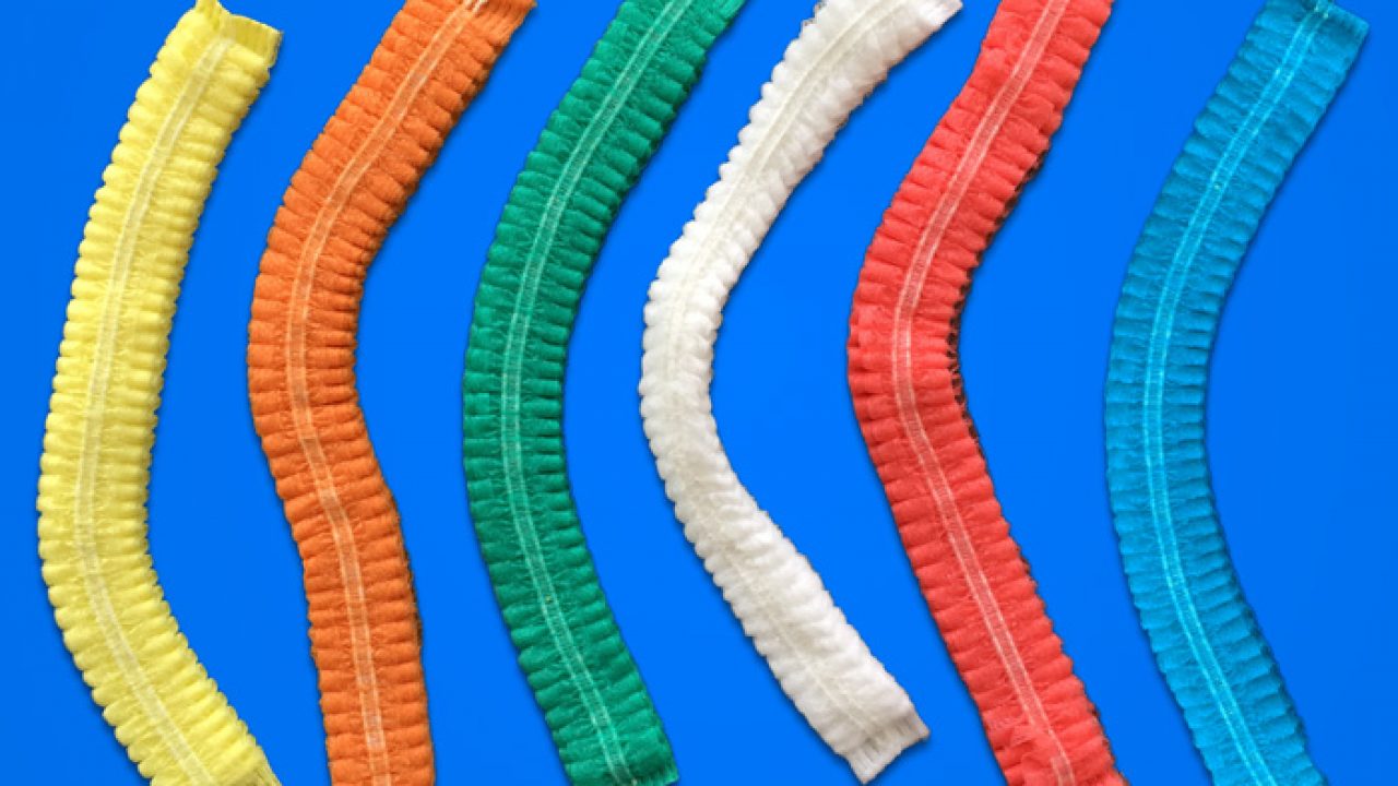 S&J Disposable non woven PP medical bouffant clip cap / non woven nurse caps