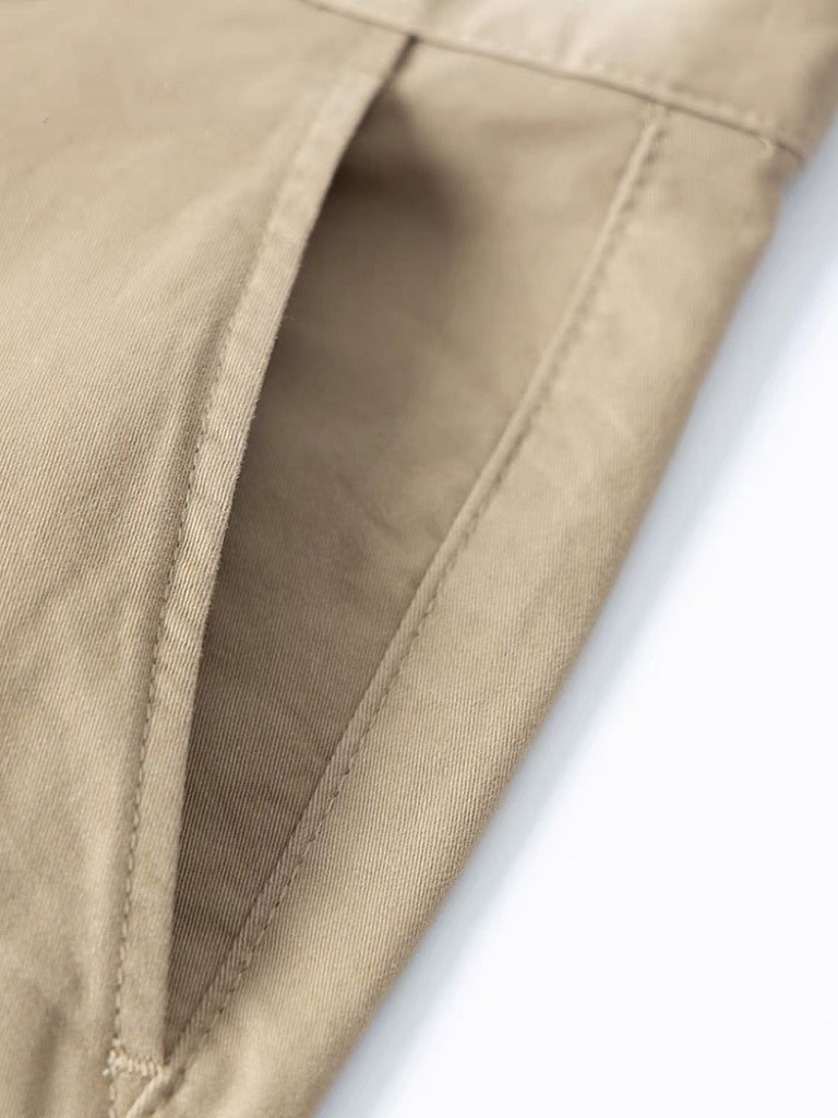 OEM Brown Coloured Stretch RFD Denim Fabric Material
