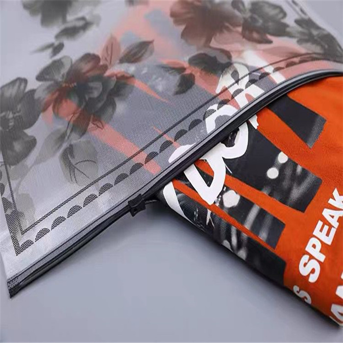 CMYK 240mic VMPET Opp Clear Ziplock Bag SGS For Clothing / Garment