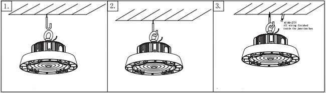 Professional 100W Industrial High Bay Led Lighting