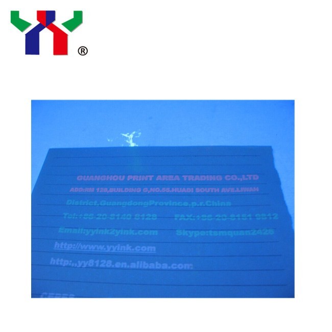 Water Based Security Printing Ink 1L Bottle Inkjet Printer UV Fluorescent Ink