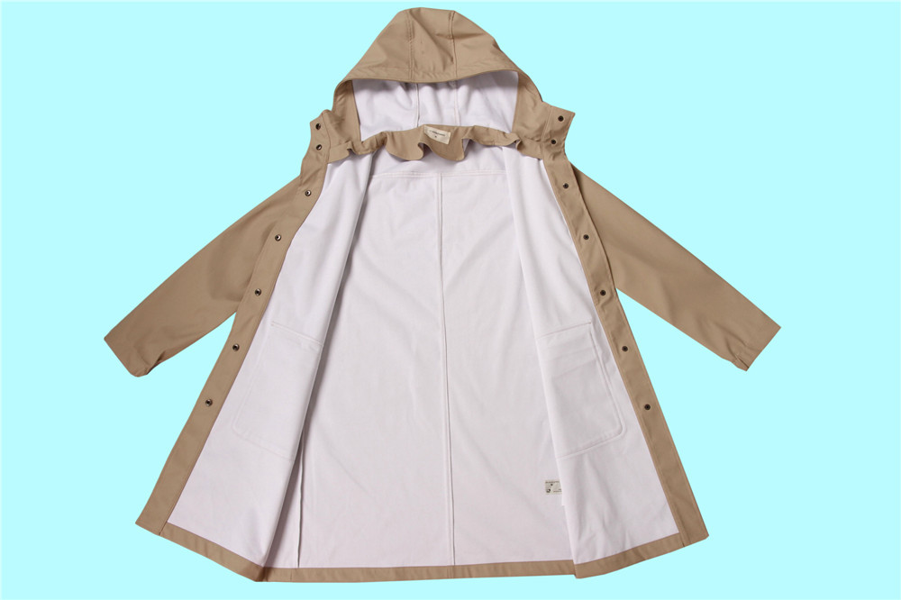 Long Sleeve Casual Womens Longline PU Leather Coat
