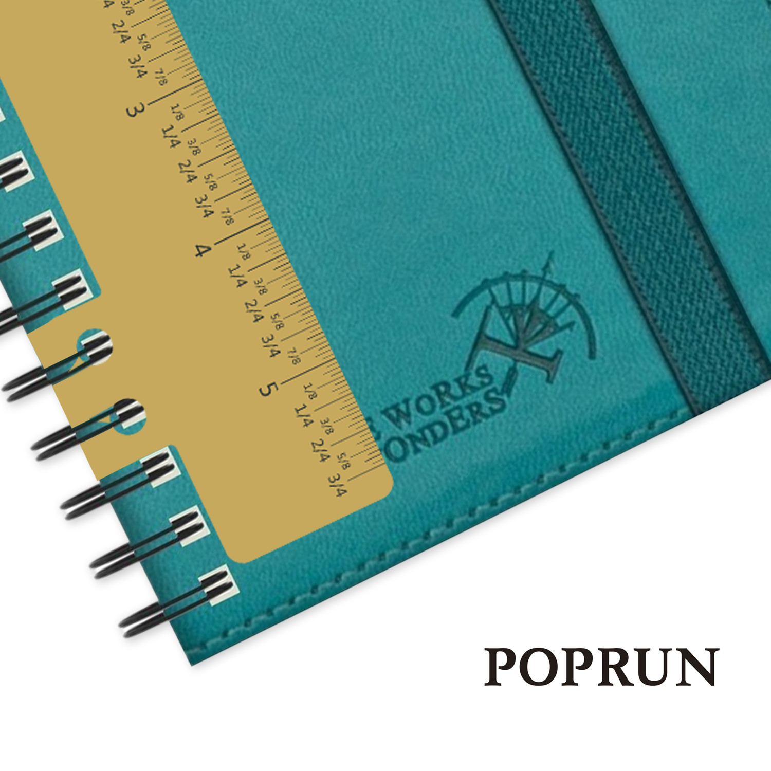 Custom Turquoise Mini Weekly Planner 2023 2023 Vertical Layout Pages