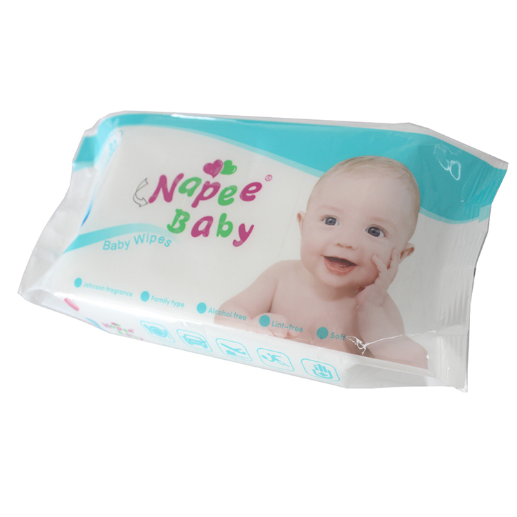 Non-Woven Alcohol-Free Antibacterial Wet Wipes for Babies Gentle and Non-Irritating