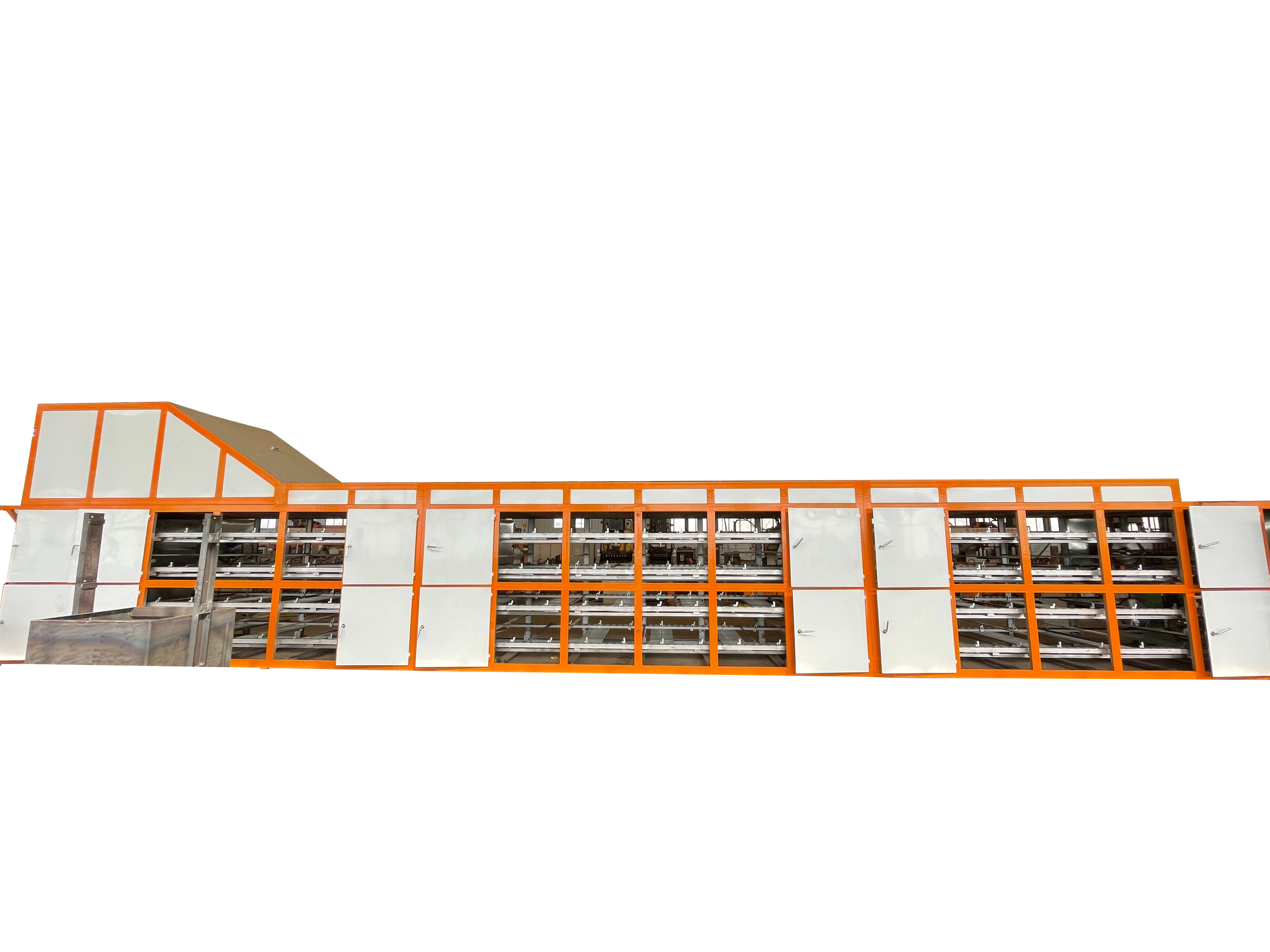 Small And High Capacity Egg Tray Machine For Home Business , Egg Tray Production Line Rotary Type