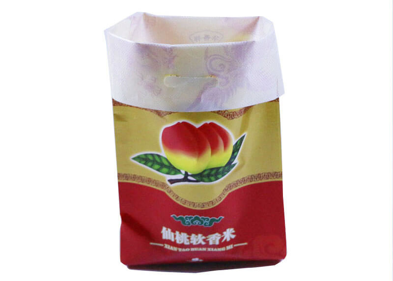 Industrial Pellet Packing Poly Gusseted Bags , Biodegradable Polypropylene Grain Bags