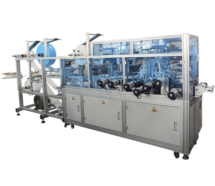 3 Ply Non Woven Face Mask Making Machine One Button Switch