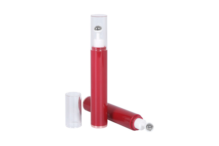 15ml Plastic PP UKA43 Airless Bottle With Rollar Ball For Eye Costmetic Small Packaging Airless Container