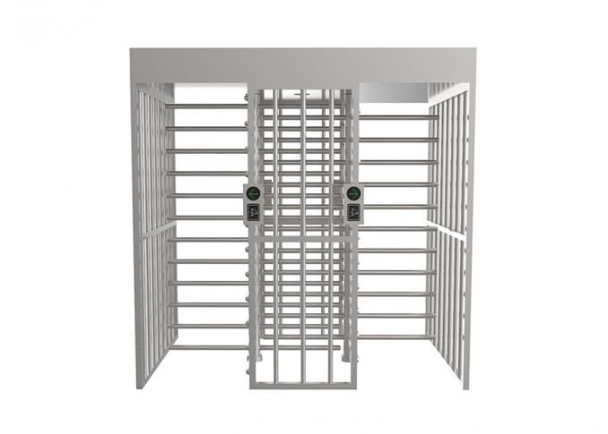 Motorized Anti Crawling Full Height Turnstile 316 Stainless Steel Anti Pass Back 0