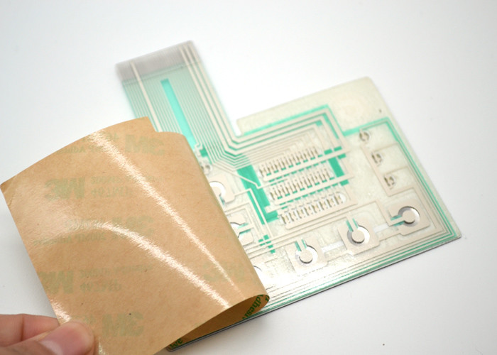 Glossy Surface Tactile Membrane Switch Panel For Medical Instruments Light Weight