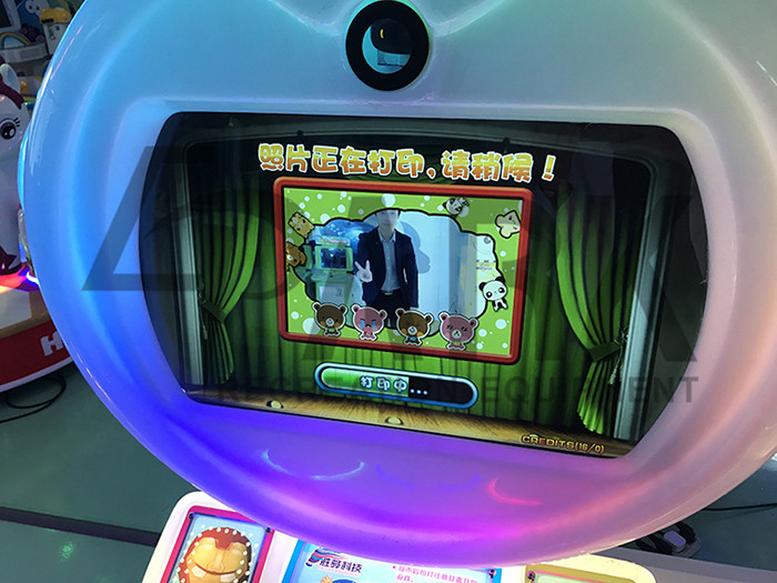 English Version Kids Coin Operated Game Machine / Music Game Simulator Little Drummer
