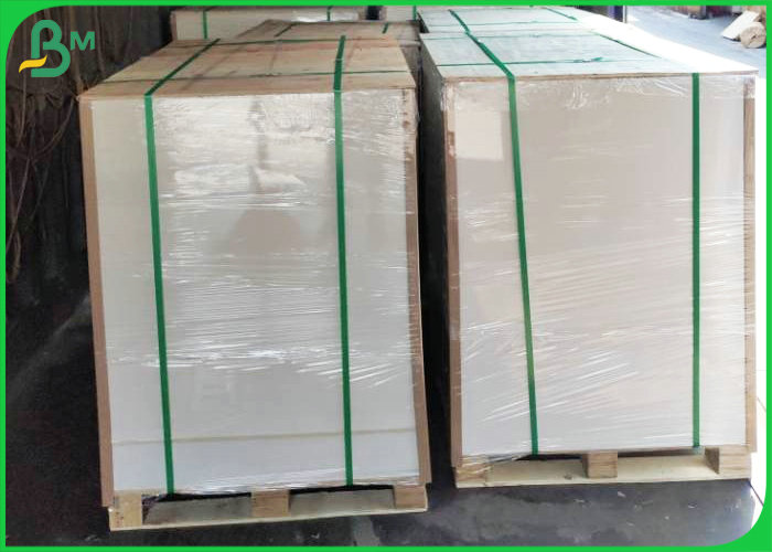 Virgin Pulp Based 365gsm Plain White Clay Coated Kraft Paper Board Sheets