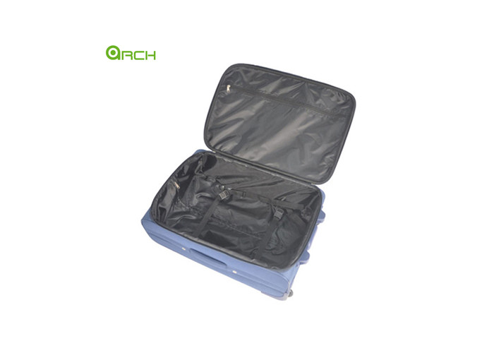 600D Polyester Travel Trolley Lightweight Luggage Bag with Skate Wheels