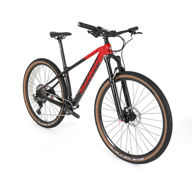 29er Carbon Fiber Men'S Mountain Bike SHIMANO M6100 Hydraulic Disc Brakes
