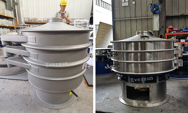 High Capacity Versatile Vibrating Sieving Machine With Stainless Steel Construction